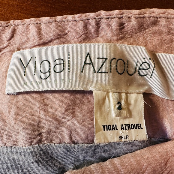 YIGAL AZROUEL Skirt with Metal Jewelry. Gorgeous & very unique! Est. Retail $795 - Picture 3 of 8